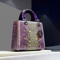 Dior Vibe Hobo Bag - Macrocannage Leather White