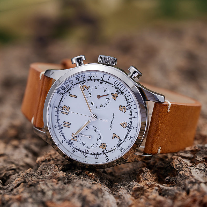 IWC Portugieser Chronograph - Blue Sunray - Leather